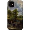 RelaxArtWorld Custodia per iPhone 11 Il carro di fieno di John Constable (1821)