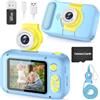ARNSSIEN X101 fotocamera digitale per bambini | blu/giallo - molto buono