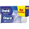 Oral-B Dentifricio Sbiancante 3D White Bianco Ghiaccio Denti Bianchi, 125ml | Dentifricio 3D White Bianco Ghiaccio, Rimozione Macchie Superficiali, Sapore Menta Verde, 1 Dentifricio da 125ml