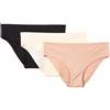 United Colors of Benetton Set 3 Slip 3leg1s030 Intimo Donna (Pacco da 3)