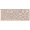 casa pura Tappeto passatoia effetto sisal - Kalkutta - tessuto piatto con struttura Tiger Eye, eccellente con sigillo GUT, tappetini per gradini - 1 pezzi (rettangolare, Beige, 65x23,5 cm)