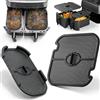 Dictien Paraspruzzi Friggitrice ad Aria per Philips 3000-5000 Doppio Cestello 9L | 2 Pezzi Silicone Griglia Protezione Anti-Schizzi, Accessori Air Fryer, per Philips NA350/ NA550 9L (3L/6L), Riutilizzabile