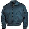 MFH CWU giacca pilot bomber, blu,