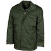 MFH Giacca da campo americana M66 con fodera trapuntata staccabile, verde OD,