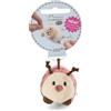 NICI 62382 Dozz Coccinella Peluche Morbida, tenero Pupazzo per Coccole e Giochi, per Adulti e Bambini, 5 cm, Beige