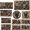 ODSS Seal Team DEVGRU Trident Cat Head IR Infrared Reflective Patch, Personalizzabile Personalizzato Bandiera Americana, Segnale di chiamata, Dont Tread On Me Army Morale Militare Tattico Gancio Patch