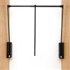 Servetto Meccanismo Armadio Saliscendi Servetto Originale L:77-120 Cm - Tutto Nero