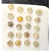 Surat*Diamond*City Lotto Diamanti Naturali Rotondi Taglio Rose Cut 0,61 ct 1,8 mm