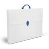Favorit Valigetta stesa con accessori montati in polipropilene formato 37,5x27 dorso 5 cm, 2 chiusure colorate casuali