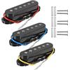 Tuoservo Magneti in ceramica Magnetica Singola Bobina Armoniosa Suono Pickup Per 6 Corde Chitarra Elettrica Collo Medio/Ponte Pickup 3 pz