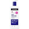 Neutrogena Formula norvegese Deep Moisture lozione per il corpo ad assorbimento immediato (400 ml) per una maggiore idratazione in caso di pelle secca, 400 ml
