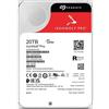 Seagate IronWolf Pro 20TB Hard Disk Interno 3.5" NAS SATA 7200RPM ST20000NT001