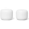 Google Nest Wifi WLAN Router Dual-Band (2.4 GHz/5 GHz) Gigabit Ethernet Bianco, Router, Bianco