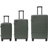 ETERNITIVE E3 Pro Set 3 valigie 194 L USB 37 L + 60 L + 97 L TSA verde | Set di 3 valigie coordinate: USB 37 L + 60 L + 97 L; lucchetto TSA su ciascuna, si ripongono una dentro l'altra