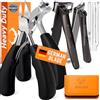 MPKDZNE Kit Tagliaunghie per Mani e Piedi, Set di Tagliaunghie Professionali | Kit All-in-One Ultra Affilato: Strumenti da Podologo per Unghie dei Piedi, 15% Più Spessi. Regalo Perfetto con Custodia