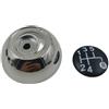 Jqalpenglow Pomello Del Cambio per Fiat 500 500C 2007-2011 2012 2013 2014 2015 2016 2017 20