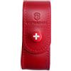 Victorinox - Custodia Pelle Rosso Per Coltello Svizzero 91mm 6 14 Pezzi -
