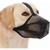 BWOOOWE Museruola Cane In Rete Per Cani Museruola Traspirante Cane A Cestino Coprimuso Cani Protezione Muso Leggera Confortevole Per Passeggiate Addestramento Viaggio (M)