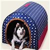 GGoty Cuccia per cani extra large, pieghevole, 2 in 1, cuscino per cani, impermeabile, anti-ansia, staccabile, lavabile (L 60 x 48 x 43 cm, A)