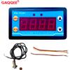 Gaqqee Misuratore di velocità 30-80000 RPM contatori LED a 4 cifre contagiri DC 9-24V 5A NPN interruttore Hall interruttore di prossimità sensore misuratore di velocità