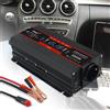 Foval Inverter Solare con Display LCD da DC 12V/24V a AC 220V 230V 1500W/2000W/2600W Nero Convertitore di Tensione Presa EU Accessori Auto