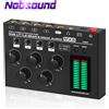 Douk Audio Nobsound MX5 Mixer audio stereo a 4 canali a rumore ultra basso Mini mixer stereo/mono da 6,35/3,5 mm per club/studio/bar