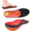 IFITNA Soletta Ortopedica Sportiva IFitna per Fascite Plantare, Supporto per Arco Alto, per Uomini e Donne, Sollievo dal Dolore dei Piedi Piatti, Inserto Ortopedico per Scarpe