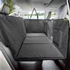 PETRAVEL Prolunga per coprisedile posteriore per auto per cani con fondo rigido solido staccabile Cuscino impermeabile per sedile posteriore per animali domestici SUV per cani di taglia grande per gatti
