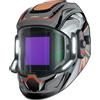 ANDELI Casco per saldatura True Color Maschera per saldatura elettrica con oscuramento automatico di grande visualizzazione con sensore ad arco a 4 vie laterali per TIG MIG ARC