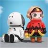 POP MART MEGA SPACE MOLLY 100% Charlie Brown e Snoopy