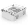 Bytelike Lettore CD Bluetooth in legno vintage con altoparlante, LP/USB, portatile con telecomando