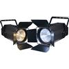 HYULIGHTS Faro LED da palco 300W COB 2in1 con zoom, luce bianca calda/fredda, illuminazione per interni, matrimoni, chiese, DJ, DMX