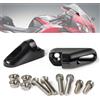 NICECNC Adattatori per montaggio specchietti laterali moto per Yamaha YZF-R1 Honda CBR600RR CBR600F BMW S1000RR Kawasaki ER6F Triumph Daytona 675/R