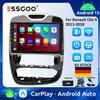 ESSGOO Autoradio da 10' per Renault Clio 4 2013-2018, Android Auto CarPlay, Stereo Auto 4GB 64GB GPS RDS, Lettore Multimediale Automobilistico
