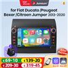 Junsun Autoradio Junsun 7" Wireless CarPlay Android Auto per Fiat Ducato 2015 2016 2017-2020, Sistema Multimediale Intelligente con Apple CarPlay Wireless, Schermo Touch IPS, Lettore Video Stereo, Unità