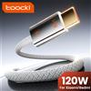 Toocki 120W USB Tipo C Cavo di Ricarica Super Veloce QC3.0 6A In Lega di Zinco Per Xiaomi 15 14 Redmi OPPO vivo iQOO iPhone17 Cavo Dati