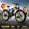 NONE Bici elettrica da 2000 W K800 PRO Doppio motore Bici da 26 pollici Fat Bike 52 V 25 Ah Mountain Ebike Batteria rimovibile Bici elettrica