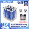 VariCore Batteria al Titanato di Litio 12V 40Ah/45Ah 6s Yinlong LTO 6616010C ad Alta Potenza con BMS Integrato per Audio Auto, Ricaricabile, Esente da Tasse