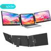 Rospider 14 Monitor Portatile Doppio da 15,6 Pollici, Schermo LCD Espandibile ad Alta Definizione per PC, Estensore per Esperienza Visiva Migliorata