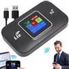 NONE Nuovo Router Wi-Fi 4G LTE Portatile 3000mAh, Router Wireless 150Mbps, Hotspot Mobile da Esterno, Mini Router Wi-Fi Tascabile Versione EU