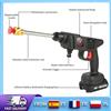 NONE Pistola per Pulizia ad Alta Pressione Senza Fili Multifunzionale, Motore ad Alta Velocità 3000W, Corpo in ABS Resistente, Accessori Completi, Pistola Spray Portatile per Pulizia di Giardino, Auto,