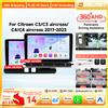 OSSURET Autoradio Android Auto per Citroen C3 C4 Aircross 2017 - 2023 Lettore multimediale Carplay Sistema intelligente con telecamera a 360° 4G WiFi 2Din
