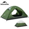 Naturehike Tenda da Campeggio Naturehike per 2-3 Persone, Portatile, Impermeabile 3000mm, Tenda da Escursionismo a Doppio Strato per Viaggi all'Aperto