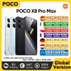 POCO X8 Pro Max 5G Versione Globale Smartphone MediaTek Dimensity 9500s Batteria da 8500mAh (tipica) con HyperCharge da 100W Display AMOLED Ultra-luminoso da 6.83" 1.5K 120Hz Fotocamera Principale da