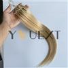 YWUEXT Extension per capelli HighLight 30g Micro Loop, 50 pz/confezione, veri capelli naturali lisci con micro anelli, da 12-20 pollici, extension per capelli umani con anello ad anello per donna