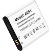 MIGAFEI Batteria per AVM Fritz!Fon C6 Telekom A051 1300 mAh Li-Ion Battery Compatible with Fon C6 up to 20+ hours Talk Time