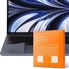 UPPERCASE Set di Protezione per Palm Rest GhostShield Premium, Protezione contro Graffi e Usura, Compatibile con MacBook Air 13 2026 2025 2024 2022 con M5 M4 M3 M2, A3449 A3240 A3113 A2681, Midnight
