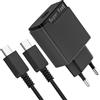Newding Caricatore rapido da 25 W per Samsung Tab A9 S25, cavo USB C da 1,5 m PPS