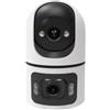 Huudngeje Tuya WiFi Indoor Smart Surveillance Camera da 4MP Schermata A Doppia Lente 2.4G/5G Night Vision Vision Detection Auto Track