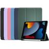 ProCase Cover con Portapenna per iPad 10.2 9a/8a/7a Generazione (2021/2020/2019) - Custodia Compatibile con iPad A2602, A2603, A2604, A2605, A2270, A2428, A2429, A2430, Verde